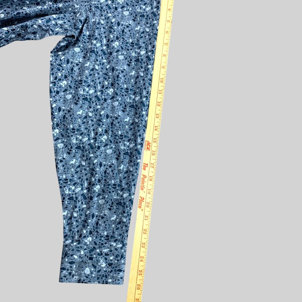 Bugatchi Ooohcotton Shirt Mens XL Cobalt Jax Double Sided Mosaic 8 Way Stretch - Picture 8 of 11